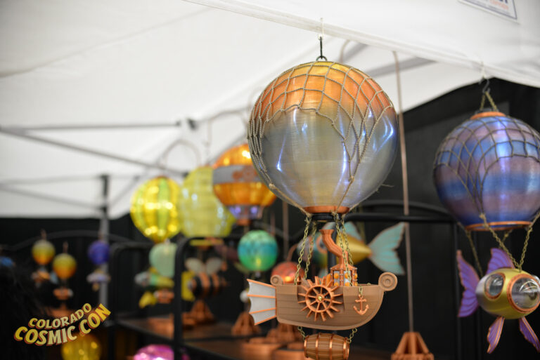Cosmic Con Vendor Booth